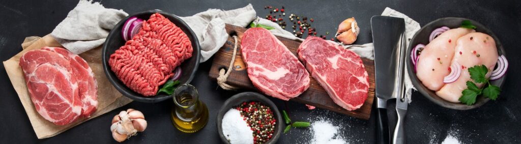 Kött och vilt i vårt sortiment